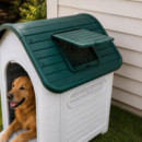 Caseta de Perro Plastica Serie Nube DONNA GARDEN 107.2X82.6X96 Cm