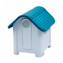 Caseta de Perro Plastica Serie Doggy DONNA GARDEN 75X59X66 Cm