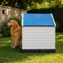 Caseta de Perro Plastica Serie Canil DONNA GARDEN 105X96.5X98.5 Cm
