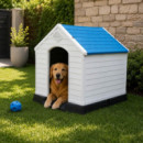 Caseta de Perro Plastica Serie Canil DONNA GARDEN 105X96.5X98.5 Cm
