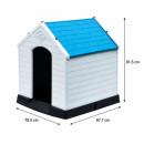 Caseta de Perro Plastica Serie Canil DONNA GARDEN 87.7X78.5X81.5 Cm