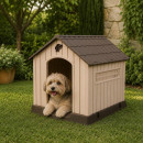 Caseta de Perro Plastica Serie Lucky DONNA GARDEN 66X70X70 Cm