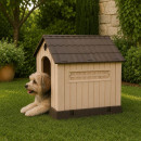 Caseta de Perro Plastica Serie Lucky DONNA GARDEN 66X70X70 Cm