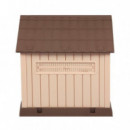 Caseta de Perro Plastica Serie Lucky DONNA GARDEN 77.5X82.5X82 Cm