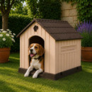 Caseta de Perro Plastica Serie Lucky DONNA GARDEN 77.5X82.5X82 Cm