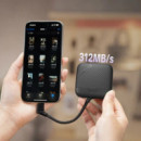 PGYTECH Estuche Lector Sd/micro Sd High Speed Negro