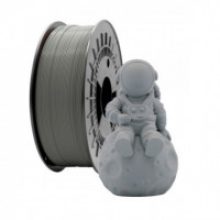 Filamento 3D Pla Mate Gris Oscuro 1.75MM 1 Kgr