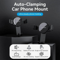 Soporte VENTION para Coche de Smartphone con Clip Automático (4.7-7.2") Negro