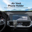 Soporte Vention para Coche de Smartphone con Clip Automático (4.7-7.2") Negro