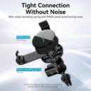 Soporte Vention para Coche de Smartphone con Clip Automático (4.7-7.2") Negro