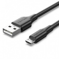 Cable USB 2.0 VENTION Usb-a Macho a Micro-usb Macho, 1 Metro, Negro (ctibf)