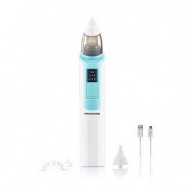 Aspirador Nasal El&eacute;ctrico para Beb&eacute;s InnovaGoods Nosher &ndash; Silencioso, 6 Velocidades