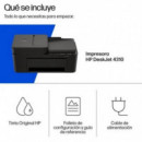 Impresora Multifunción HP DeskJet 4310 Color WiFi Negra