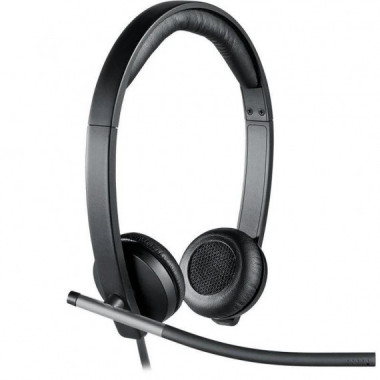 Auriculares con Micr&oacute;fono Logitech H650e Stereo USB