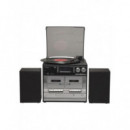 Cadena de Música Denver MRD-166 con Cassette, Tocadiscos y Sintonizador DAB+