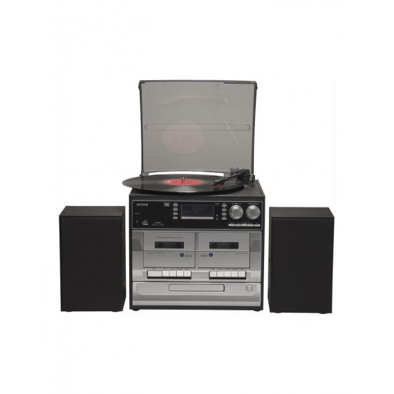 Cadena de Música Denver MRD-166 con Cassette, Tocadiscos y Sintonizador DAB+