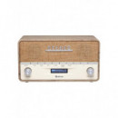 Radio Retro Digital DAB+ Denver DAB-36LW Bluetooth Madera
