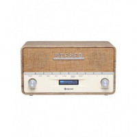 Radio Retro Digital DAB+ Denver DAB-36LW Bluetooth Madera