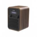 Radio Digital Denver DAB-48GREY FM/DAB+, 2,5W RMS, Bluetooth, Display LCD