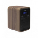 Radio Digital Denver DAB-48GREY FM/DAB+, 2,5W RMS, Bluetooth, Display LCD