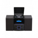 Equipo de Audio Denver MCA-240 Compacto, CD/FM, 2x20W, Negro