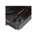 Tocadiscos Denver VPL-120B, Grabación a PC, Altavoces Integrados, Negro