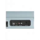 Tocadiscos Denver VPL-120BLUE con Grabación a PC y Altavoces Integrados, Azul