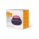 Radiocasete Denver TCL-212BTPINK Bluetooth CD USB MP3 Rosa