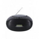 Reproductor CD/MP3 Denver TC-29 AM/FM Negro
