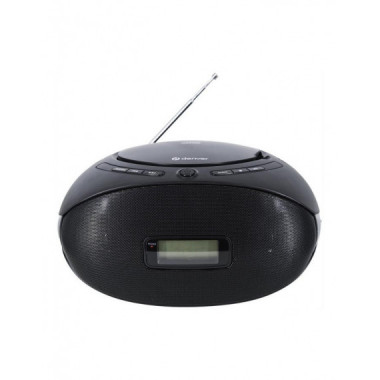 Reproductor CD/MP3 Denver TC-29 AM/FM Negro