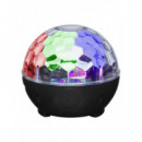 Altavoz Denver BTL-65MK2 Bluetooth con Luz Disco, 3 Horas de Autonomía, AUX