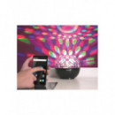 Altavoz Denver BTL-65MK2 Bluetooth con Luz Disco, 3 Horas de Autonomía, AUX