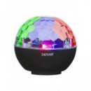 Altavoz Denver BTL-65MK2 Bluetooth con Luz Disco, 3 Horas de Autonomía, AUX