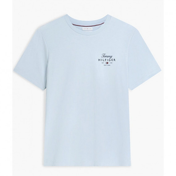 TOMMY HILFIGER - SCRIPT STACK REGULAR TEE - C1O - F|MW0MW43224/C1O