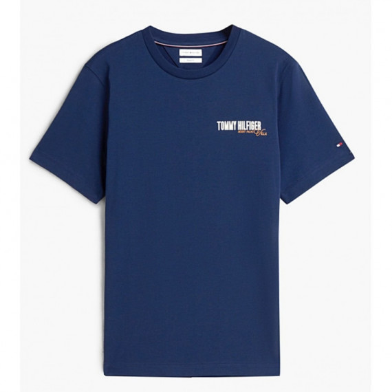 TOMMY HILFIGER - SUMMER BACK GRAPHIC REGULAR TEE - DCC - F|MW0MW43198/DCC