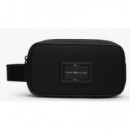 TOMMY HILFIGER - Th Foundation Washbag - Bds - F|AM0AM14549/BDS