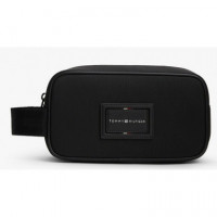 TOMMY HILFIGER - Th Foundation Washbag - Bds - F|AM0AM14549/BDS