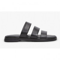 TOMMY HILFIGER - Premium Comfort Leather Sandal - Bds - F|FM0FM05941/BDS