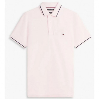 TOMMY HILFIGER - TIPPED SLIM FIT SEASONAL POLO - TPB - F|MW0MW39993/TPB