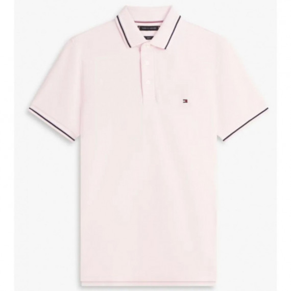 TOMMY HILFIGER - TIPPED SLIM FIT SEASONAL POLO - TPB - F|MW0MW39993/TPB