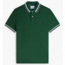 TOMMY HILFIGER - CONTRAST COLLAR CUFFS REG POLO - L2N - F|MW0MW43267/L2N