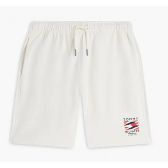 TOMMY HILFIGER - RWB BOX FLAG TR SWEATSHORT - Z00 - F|MW0MW43384/Z00