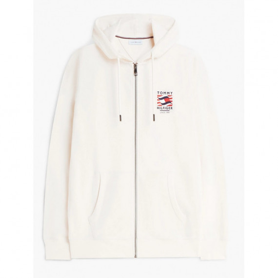 TOMMY HILFIGER - Rwb Box Flag Tr Full Zip - Z00 - F|MW0MW43382/Z00