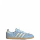 ADIDAS ORIGINALS - SAMBA OG W - CLESKY OWHITE GUM3 - LA7814/CLESKY OWHITE GUM3
