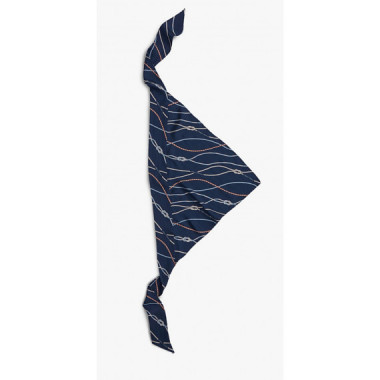 TOMMY HILFIGER - Th Nautical Silk Triangle Scarf - DY4 - F|AW0AW18764/DY4