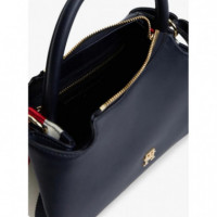TOMMY HILFIGER - Th Logotape Mini Satchel - DW6 - F|AW0AW18743/DW6