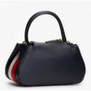 TOMMY HILFIGER - Th Logotape Mini Satchel - DW6 - F|AW0AW18743/DW6