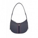 TOMMY HILFIGER - Th Logotape Compact Zip Around - DW6 - F|AW0AW18699/DW6