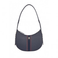 TOMMY HILFIGER - Th Logotape Compact Zip Around - DW6 - F|AW0AW18699/DW6