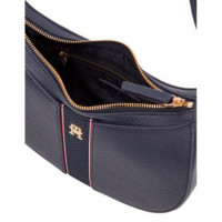 TOMMY HILFIGER - Th Logotape Compact Zip Around - DW6 - F|AW0AW18699/DW6